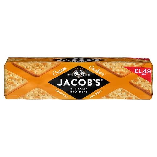 JACOBS CREAM CRACKERS - 300G - JACOBS