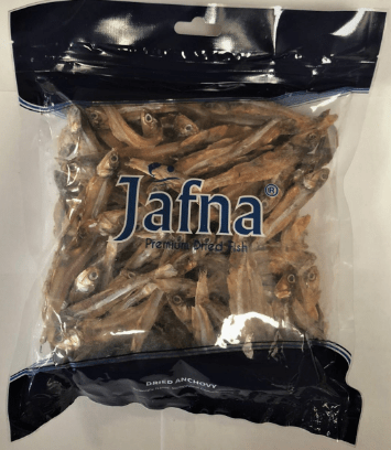 JAFNA DRIED ANCHOVY H/L 200G - Branded