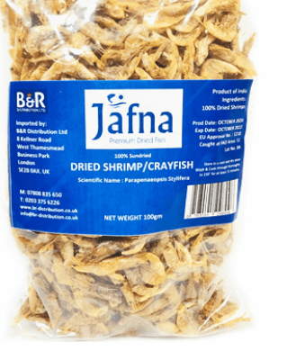 JAFNA DRIED SHRIMP / CRAYFISH - 100G - JAFNA