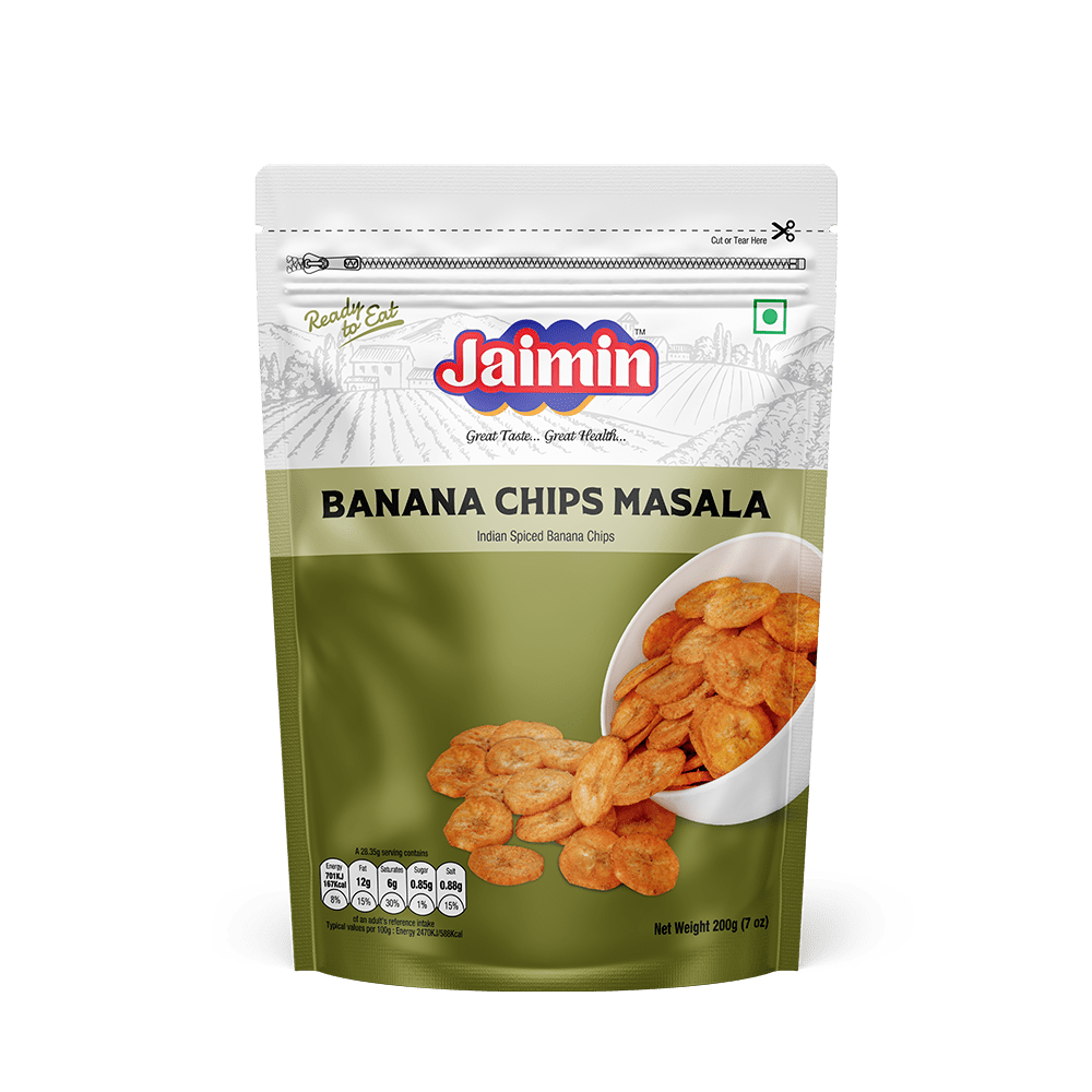 JAIMIN BANANA CHIPS (MASALA) - 200G - JAIMIN