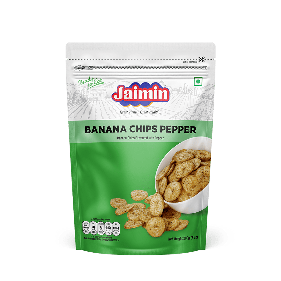 JAIMIN BANANA CHIPS (PEPPER) - 200G - JAIMIN