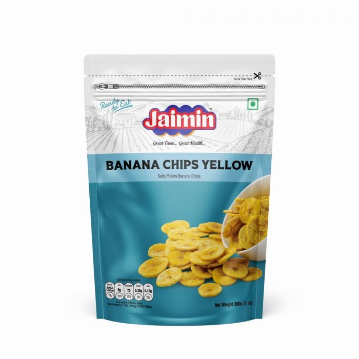 JAIMIN BANANA CHIPS (YELLOW) - 200G - JAIMIN