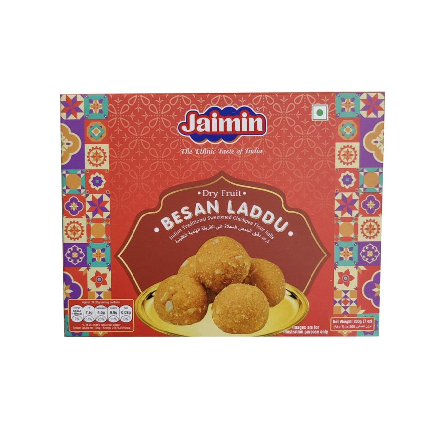 Jaimin Besan Laduu - 200g - JAIMIN