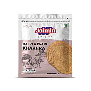 JAIMIN CHILLI CORIANDER KHAKHRA - 180G - JAIMIN