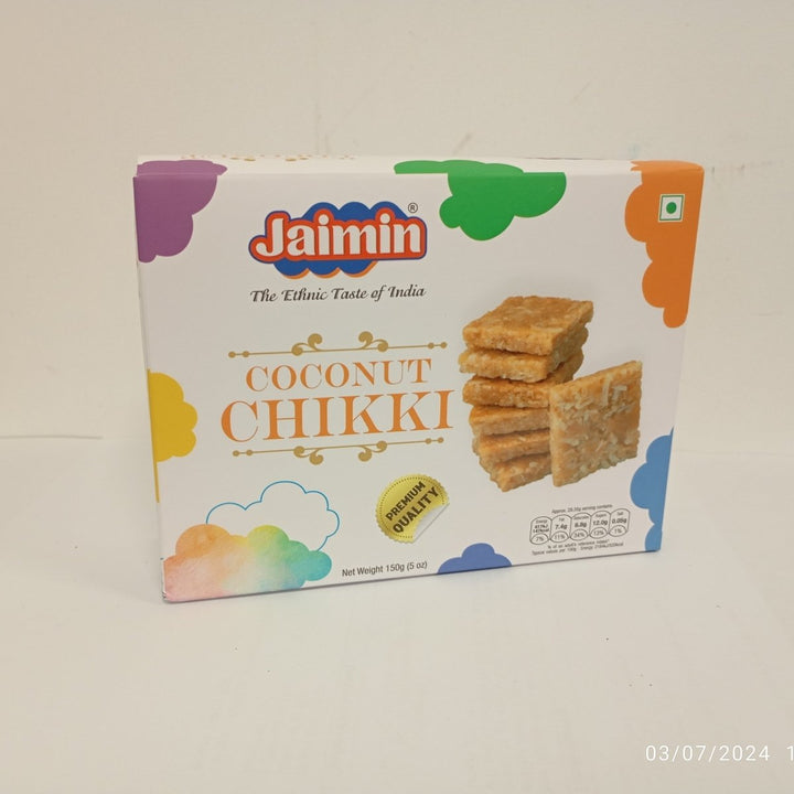 JAIMIN COCONUT CHIKKI - 150G - JAIMIN