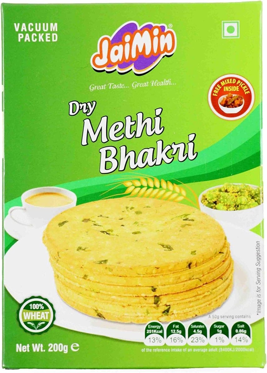 JAIMIN DRY METHI BHAKRI - 250G - JAIMIN