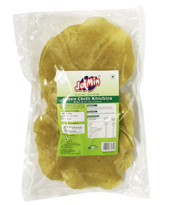 JAIMIN GREEN CHILLI KHICHIYA - 200G - JAIMIN