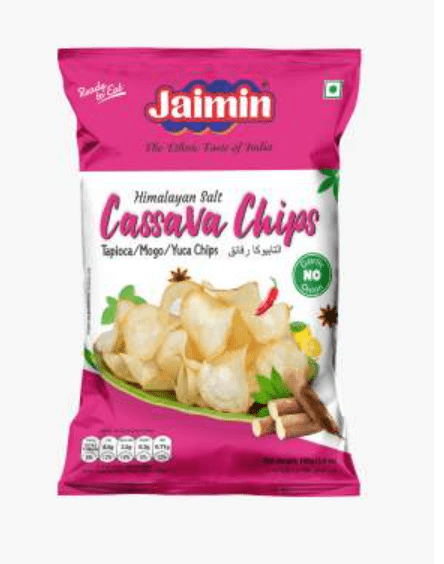 JAIMIN HIMALAYANSALT CASSAVA CHIPS - 100G - JAIMIN