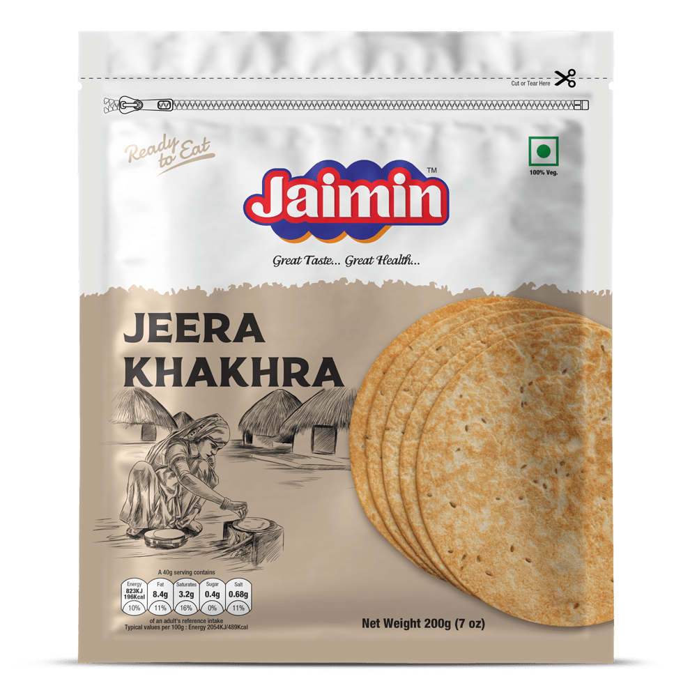 JAIMIN JEERA KHAKHRA - 200G - JAIMIN