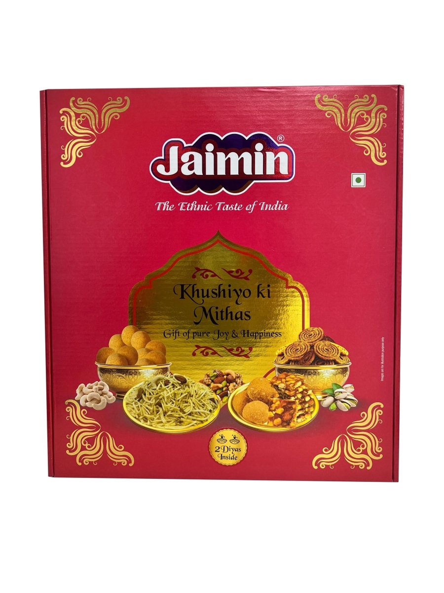 Jaimin (khushiyo Ki Mithas)diwali Gift Box - 740g - JAIMIN