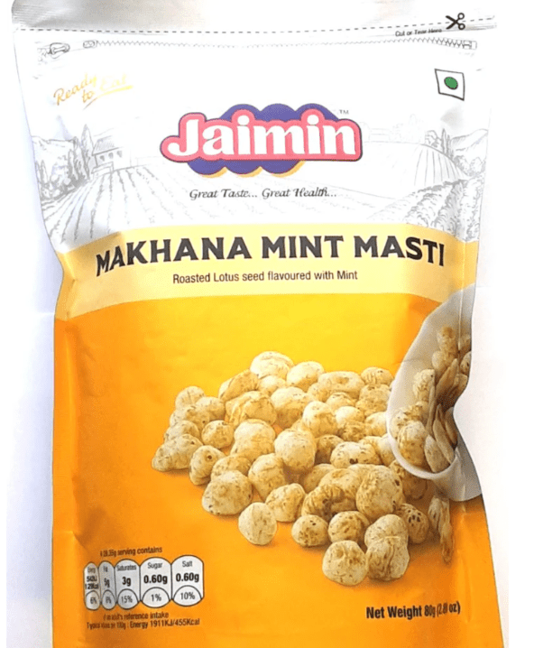 JAIMIN MAKHANA MINT MASTI - 80G - JAIMIN