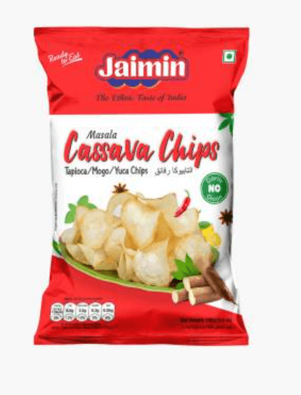 JAIMIN MASALA CASSAVA CHIPS - 100G - JAIMIN