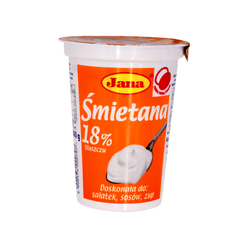 JANA SOUR CREAM 18% FAT - 400G - JANA