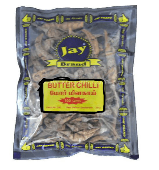 JAY BRAND BUTTER CHILLI - 100G - JAY BRAND