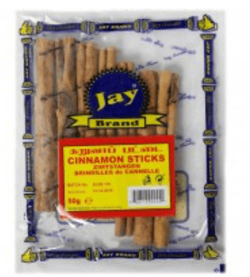 JAY BRAND CINNAMON STICKS - 50G - JAY BRAND