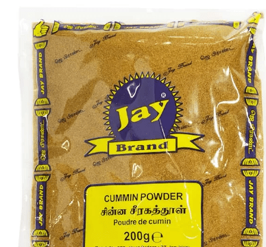 JAY BRAND CUMIN POWDER - 200G - JAY BRAND