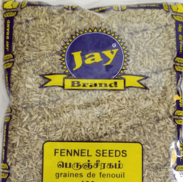 JAY BRAND FENNEL SEEDS - 200G - JAY BRAND