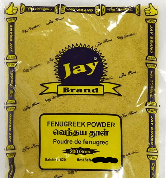 JAY BRAND FENUGREEK POWDER - 200G - JAY BRAND