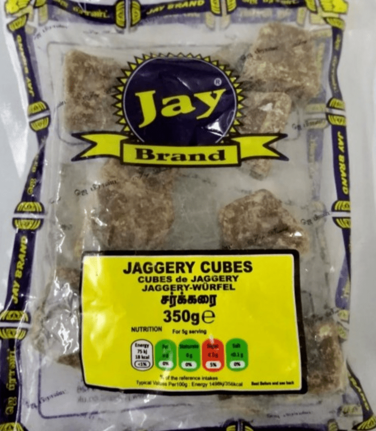 JAY BRAND JAGGERY CUBES - 350G - JAY BRAND