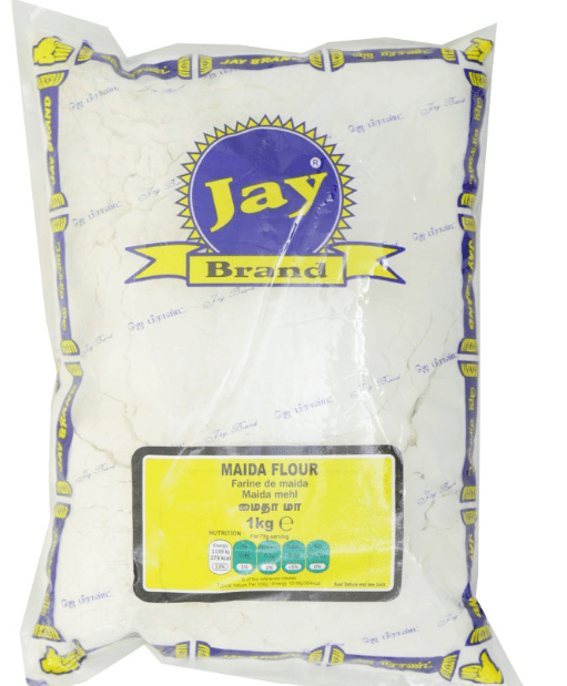 JAY BRAND MAIDA FLOUR - 1KG - JAY BRAND