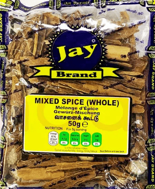 JAY BRAND MIXED SPICE (WHOLE) - 50G - JAY BRAND