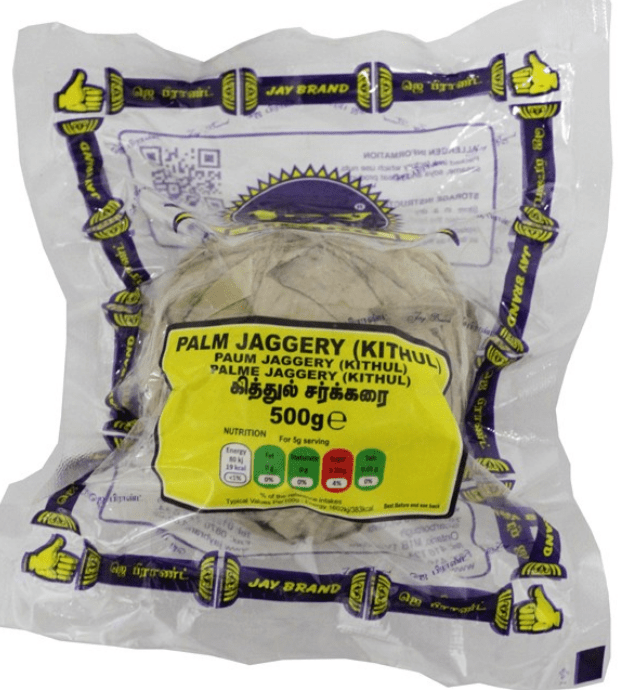 JAY BRAND PALM JAGGERY (KITHUL) - 500G - JAY BRAND