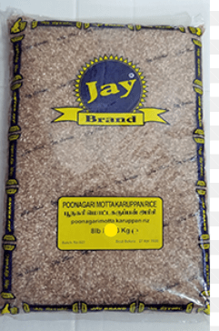 JAY BRAND POONAGARI MOTTAI KARUPPAN RICE - 1KG - JAY BRAND