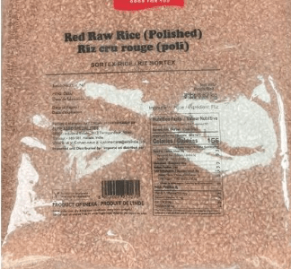 JAY BRAND RED RAW RICE POLISHED - 3.6KG - JAY BRAND