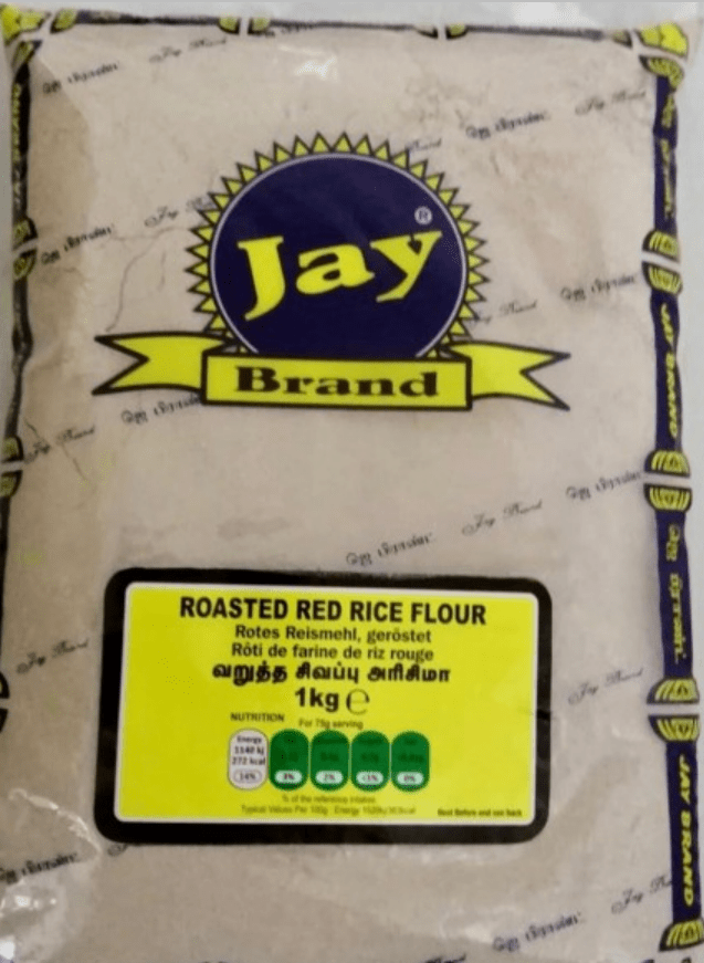 JAY BRAND ROASTED RED RICE FLOUR - 1KG - JAY BRAND