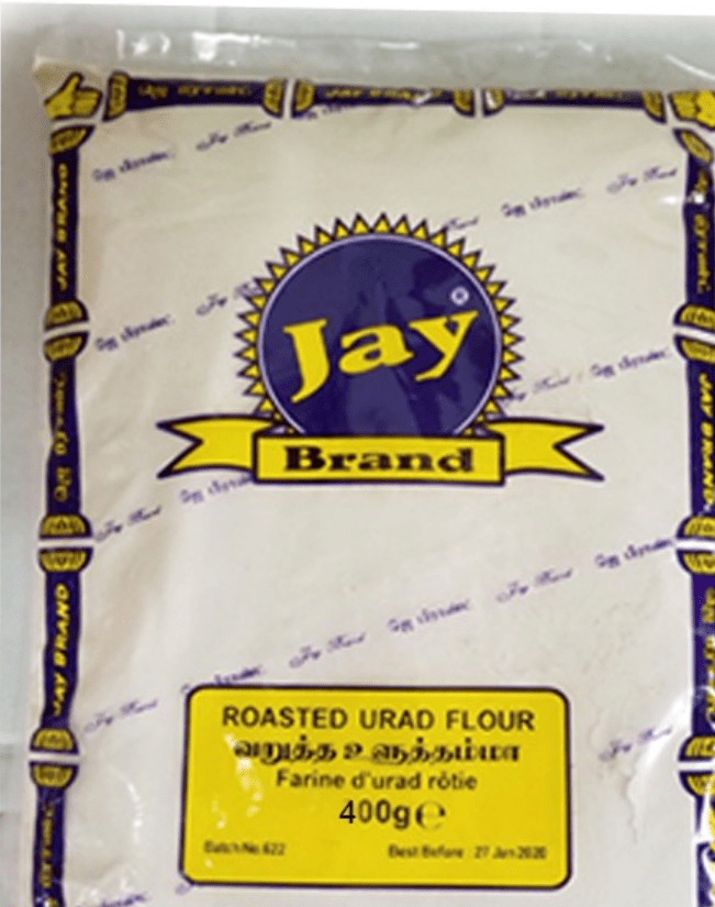 JAY BRAND ROASTED URID FLOUR - 400G - JAY BRAND