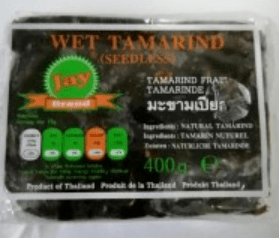 JAY BRAND TAMARIND PASTE (SEEDLESS) - 400G - JAY BRAND