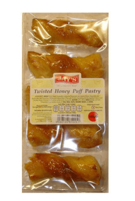 JAY'S TWISTED HONEY PUFF PASTRY - 180G - JAY'S