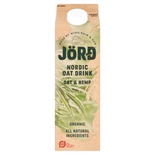 JORD ORGANIC OAT & HEMP DRINK - 1L - JORD