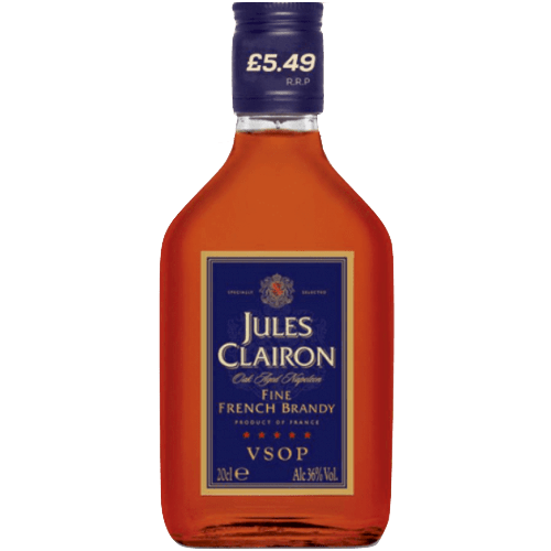 JULES CLAIRON FINE FRENCH BRANDY - 20CL - JULES CLAIRON