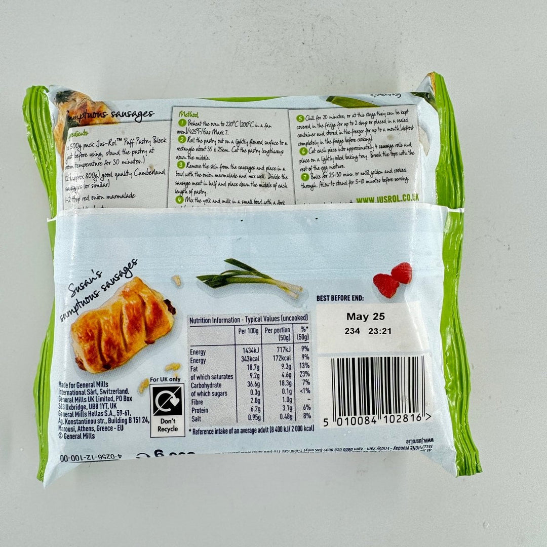 JUS ROL PUFF PASTRY BLOCK - Branded