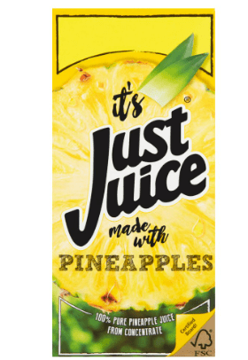 JUST JUICE PINEAPPLE - 200ML - JUST JUICE