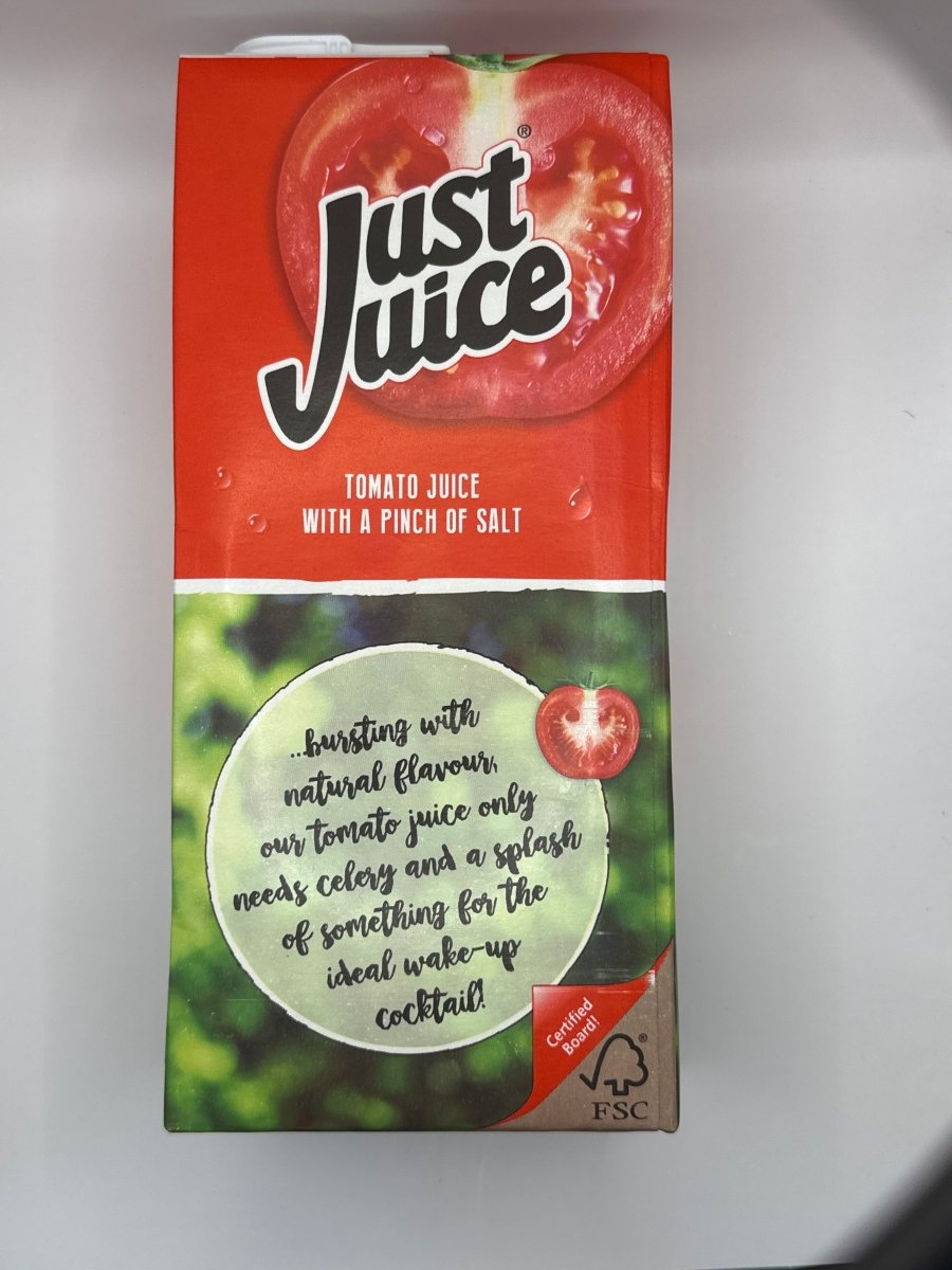 JUST JUICE TETRA TOMATO - 1LTR - JUST JUICE