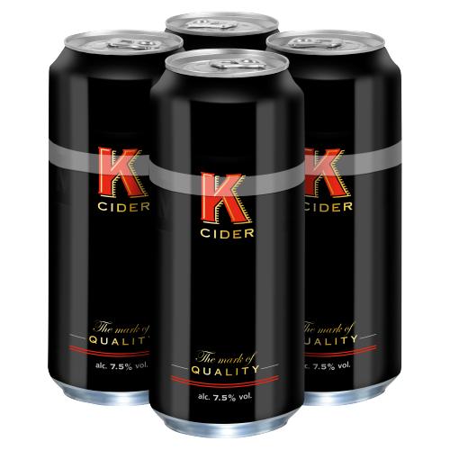 K CIDER 4PK - 500ML - K CIDER