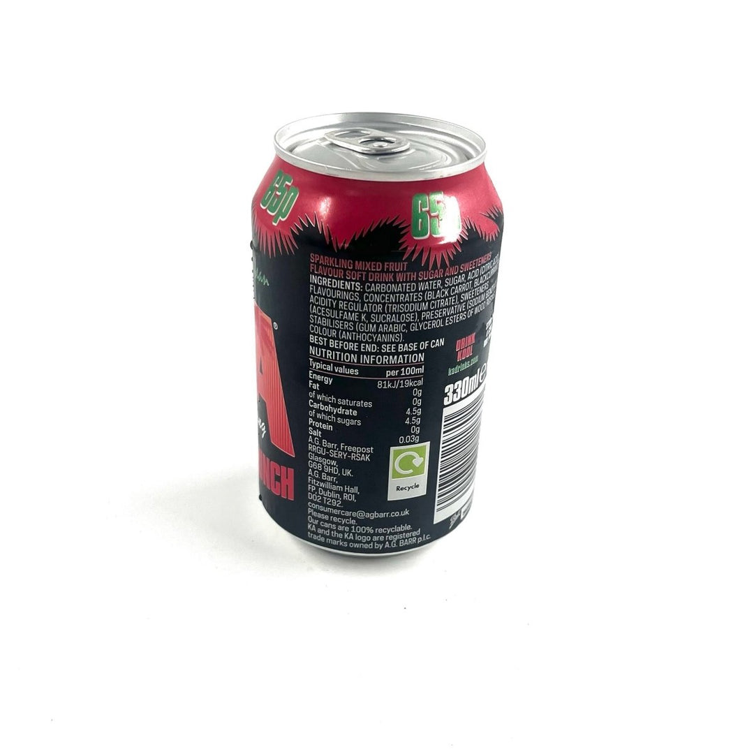 KA SPARKLING FRUIT PUNCH - 330ML - KA