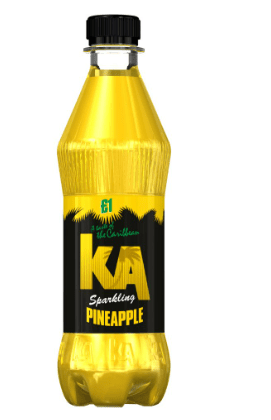 KA SPARKLING PINEAPPLE - 500ML - KA