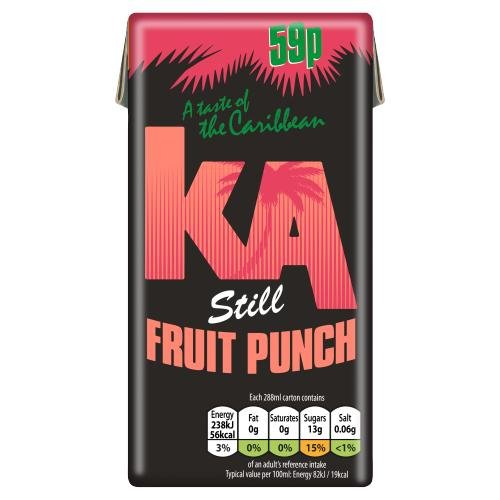 KA STILL FRUIT PUNCH - 288ML - KA