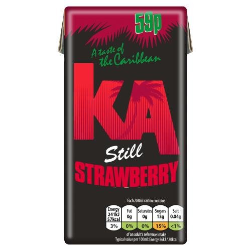 KA STILL STRAWBERRY - 288ML - KA