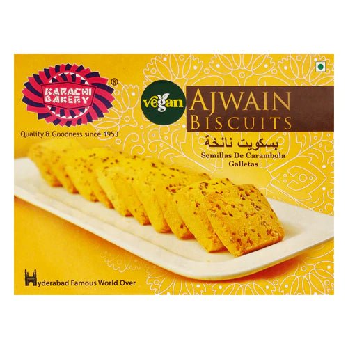 KARACHI BAKERY AJWAIN BISCUITS - 400G - KARACHI BAKERY