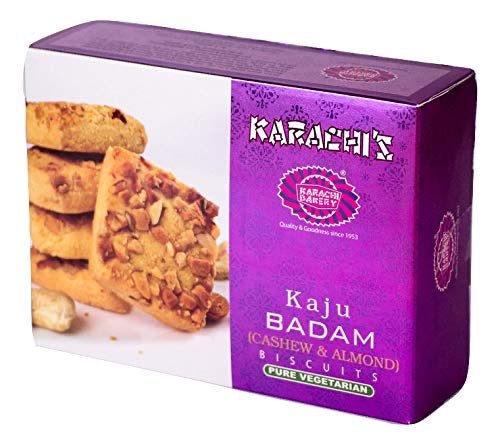 KARACHI BAKERY KAJU BADAM BISCUITS - 400G - KARACHI BAKERY