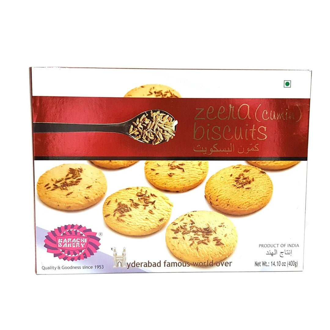 KARACHI BAKERY ZEERA (CUMIN) BISCUITS - 400G - KARACHI BAKERY