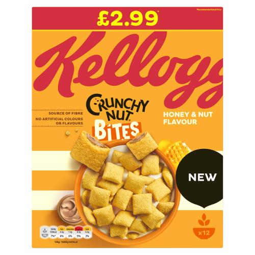 KELLOGGS CRUNCHY NUT BITES - 375G - KELLOGGS