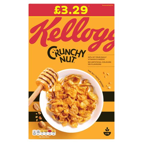 KELLOGGS CRUNCHY NUT CORNFLAKES - 500G - KELLOGGS