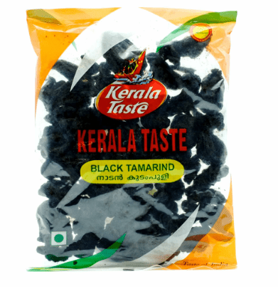 KERALA TASTE BLACK TAMARIND (KODAMPULI) - 250G - KERALA TASTE