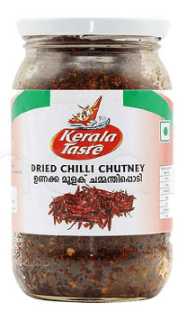 KERALA TASTE DRIED CHILLI CHUTNEY - 200G - KERALA TASTE