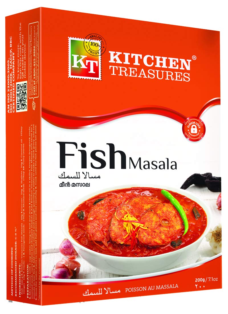 KERALA TASTE FISH MASALA - 200G - KERALA TASTE